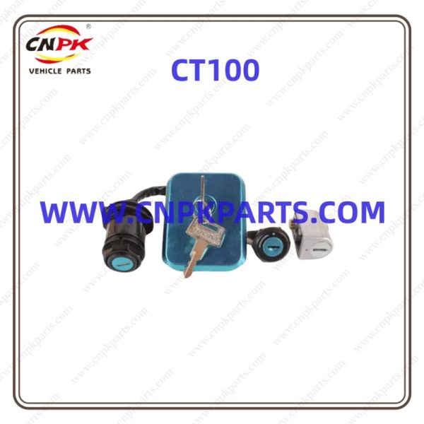 Cnpk Highly Durable And Long-Lasting Motorcycle Lock Bajaj Pulsar 135150180 Ct100 Specifically Designed For Bajaj Motorcycle Enthusiasts Who Demand The Best