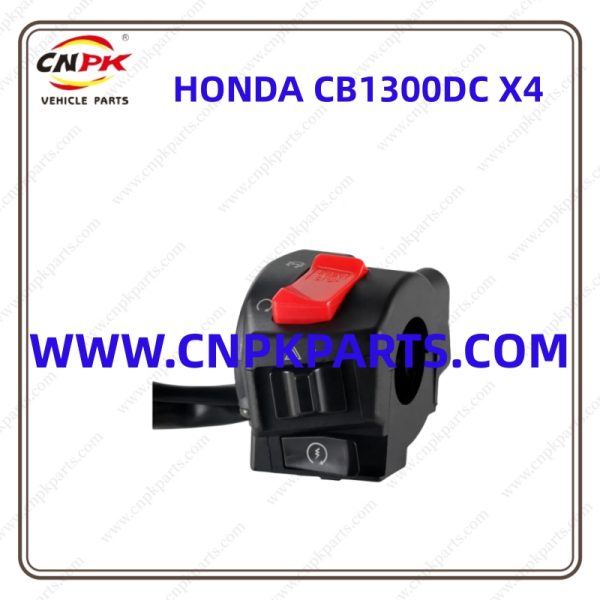 Cnpk High Quality Materials And Performance Motorcycle Rhs Right Handlebar Control Engine Start Run Off Switch For Honda Cb1300dc X4 1997-2003 35013-Maz-000 Ensure Maximum Durability And Longevity.