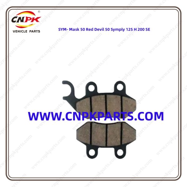 Performance Motorcycle Brake Pad Sym- Mask 50 Red Devil